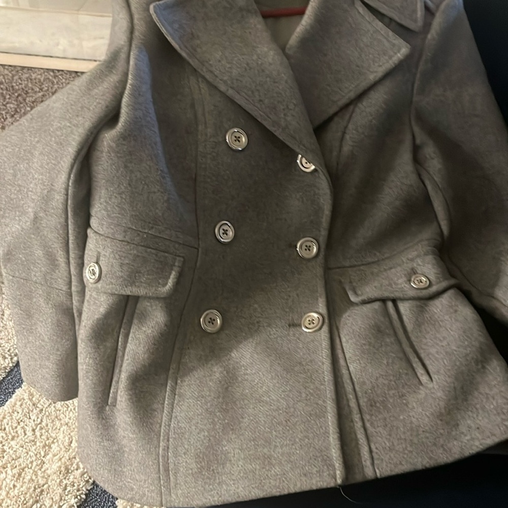 Michael Kors double breasted pea coat